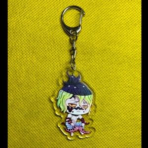Demon Slayer Kimetsu no Yaiba anime Gyutaro keychain